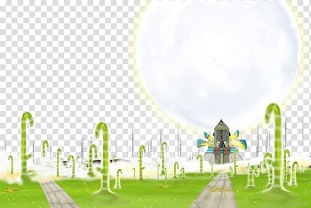 Sky Animation, Anime moon sky transparent background PNG clipart