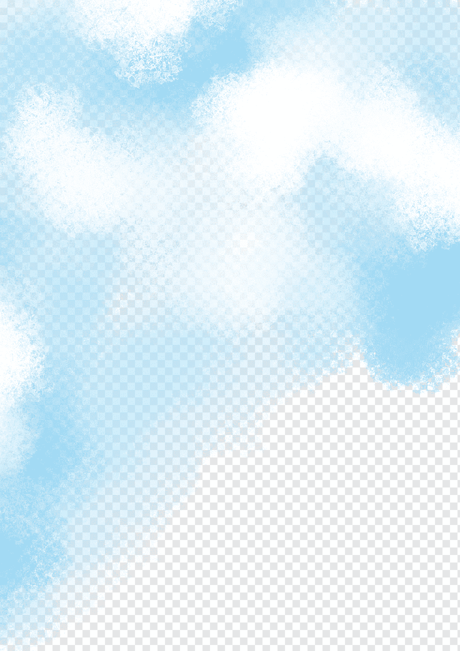 Sky Blue Cloud, Watercolor blue sky and white clouds, abstract painting, watercolor Painting, texture, blue png