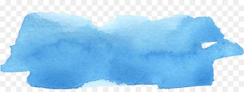 Sky Blue Light blue Watercolor painting - light 
