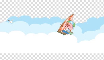 Sky Brand , White pig on the pig transparent background PNG clipart