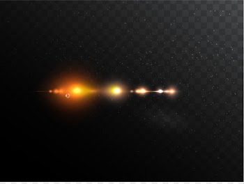 Sky Night Atmosphere of Earth Computer Wallpaper - Yellow halo 