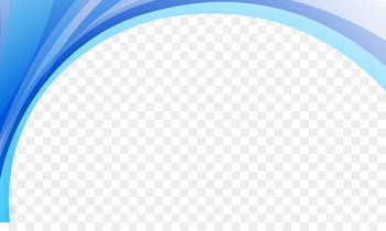 Sky Pattern - Arc blue gradient wavy lines 