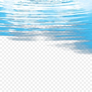 Sky Pattern - Blue water ripples 