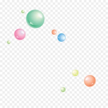 Sky Wallpaper - Colorful bubble circle floating material 