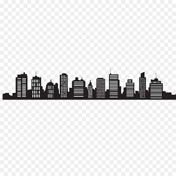 Skyline Cityscape Silhouette Royalty-free - City Silhouette 