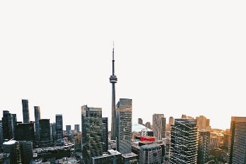 Skyline collage element, Toronto psd | Free PSD - rawpixel