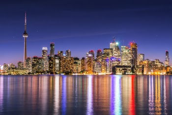 Skyline Photography of Buildings during Nighttime