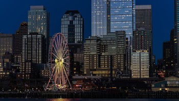 Skyline Photography of High-rise Building during Nighttime
