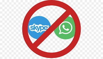 Skype WhatsApp Internet Mobile Phones Kik Messenger - viber 