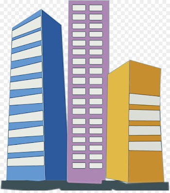 skyscraper architecture facade tower block rectangle
