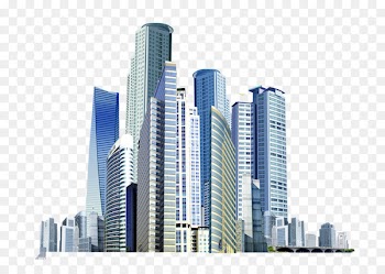 Skyscraper Building Icon - Virtual city skyscrapers buildings 