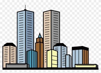 Skyscraper Clipart - Tall Buildings Clipart