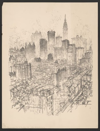 Skyscrapers from the Gladstone (1912) | Free Photo - rawpixel