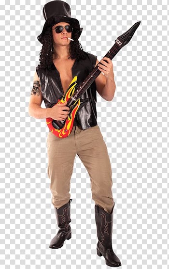 Slash 1980s Costume party Guns N' Roses, slash transparent background PNG clipart