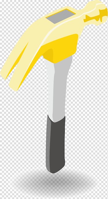 Sledgehammer Gavel Tool, Color hammer material transparent background PNG clipart