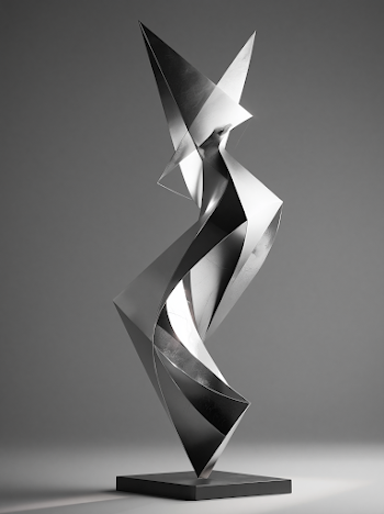 Sleek Abstract Sculpture