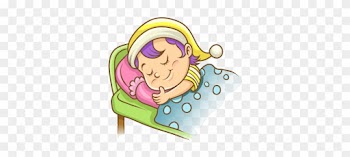 Sleep Cartoon Child - Sleeping Girl Cartoon