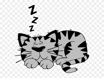 Sleeping Cat Clipart