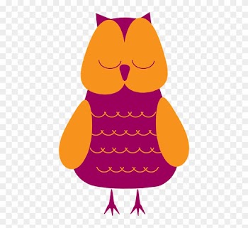Sleeping Owl Clipart - Owl Sleep Vector Png