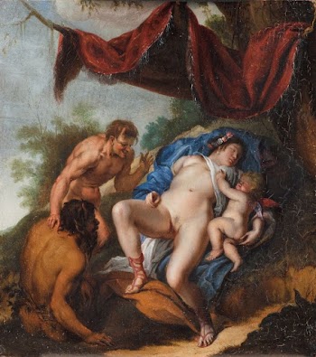 Sleeping Venus with Cupid watched | Free Photo - rawpixel
