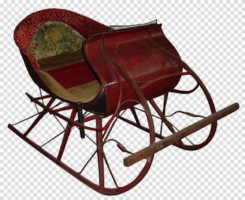Sleigh PNG Transparent Image #6