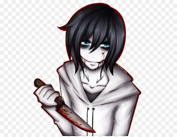 Slenderman Jeff the Killer Fan art Drawing Creepypasta - youtube ...