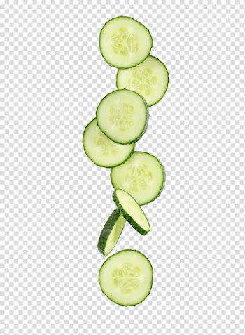 Slice of cucumber, Vegetable Cucumber Schnitzel Fruit, Cucumber slices transparent background PNG clipart