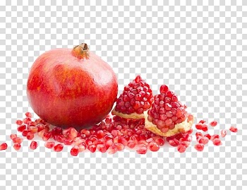Slice of Pomegranate, Frutti di bosco Pomegranate Fruit, pomegranate transparent background PNG clipart