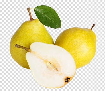 Slice pear, Fruit Vegetable Season Food, pear transparent background PNG clipart