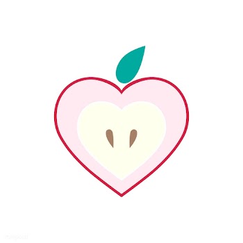Sliced apple isolated graphic illustration | Free stock vector - 429427
