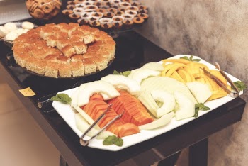 Sliced Assorted Fruits in White Tray