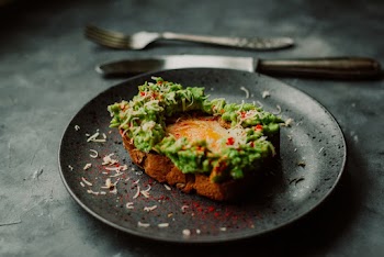 Sliced Bread With Avocado