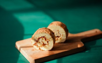 Sliced Breads on Chopping Board