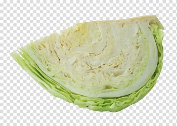 Sliced cabbage art, Cabbage Vegetarian cuisine Vegetable, Half Cabbage transparent background PNG clipart