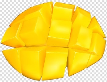 Sliced fruit, Yellow Product Angle Fruit, Sliced Mango transparent background PNG clipart