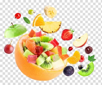 Sliced fruits , Orange juice Fruit salad Frutti di bosco, fruit salad transparent background PNG clipart