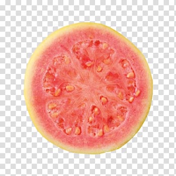 Sliced guava, Breakfast cereal Nutrient Fruit Guava Dietary fiber, guava transparent background PNG clipart