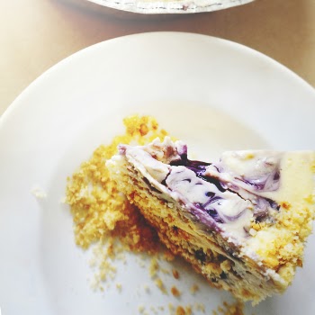 Sliced of Cake on White Plate