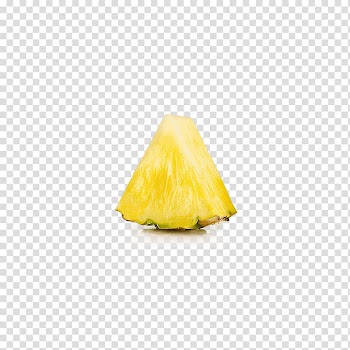 Sliced of pineapple, Yellow Triangle Fruit, pineapple transparent background PNG clipart