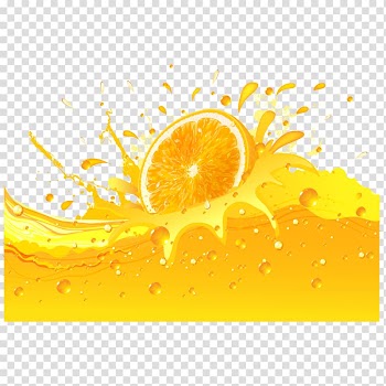Sliced orange fruit illustration, Orange juice Soft drink Lemon, orange juice and oranges transparent background PNG clipart