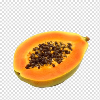 Sliced papaya, Ice cream Papaya Raw foodism Seed Fruit, papaya transparent background PNG clipart
