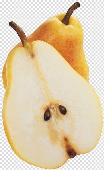 Sliced pear, Pear Fruit , Pear transparent background PNG clipart