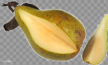 Sliced Pear PNG Image