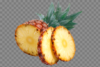 Sliced Pineapple Transparent Image