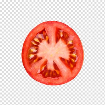 Sliced tomato, Pizza Tomato Vegetarian cuisine Vegetable , tomato transparent background PNG clipart