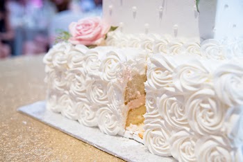 Sliced Wedding Cake
