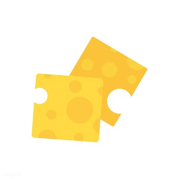 Slices of cheese graphic illustration | Free stock vector - 424914