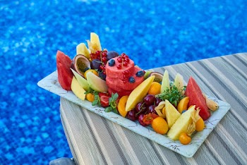 Slices of Fruits in Tray
