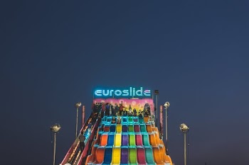 Slide Ride At Night