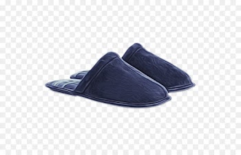 Slipper, Shoe, Cobalt Blue, Footwear PNG